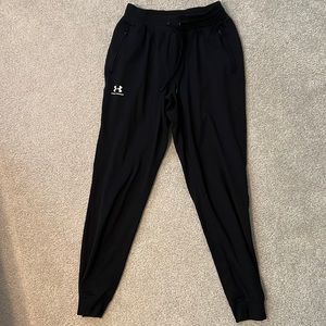 Mens Under Armout Black Jogger Sweatpants